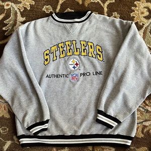 Pittsburgh Steelers NFL pro line Men’s sweatshirt size L EUC
